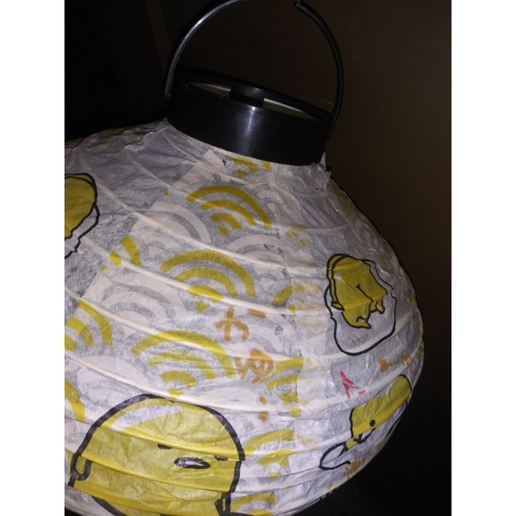 Sanrio Gudetama Chinese Paper Lantern LED Light Yellow Baby Chick Paper Lantern - Picture 10 of 16
